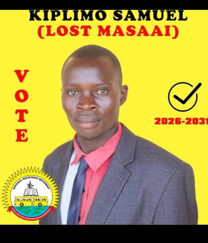 Vote kiplimo Samuel for parish councilor Rwanda parish, he is a committed ,transparent, visionary and hardworking leader.you will never regret👍