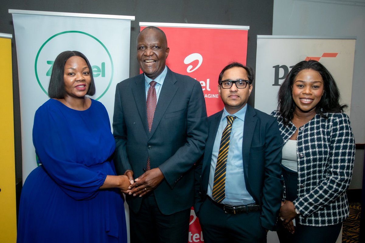Airtel_Zambia's tweet image. Airtel Networks Zambia is honoured  to participate in the launch of the 2025 PricewaterhouseCoopers (PwC)  Zambia Telecommunications Report. This underscores the Telecommunications sector’s vital role as a key driver of Zambia’s economic growth and digital transformation. #PwC
