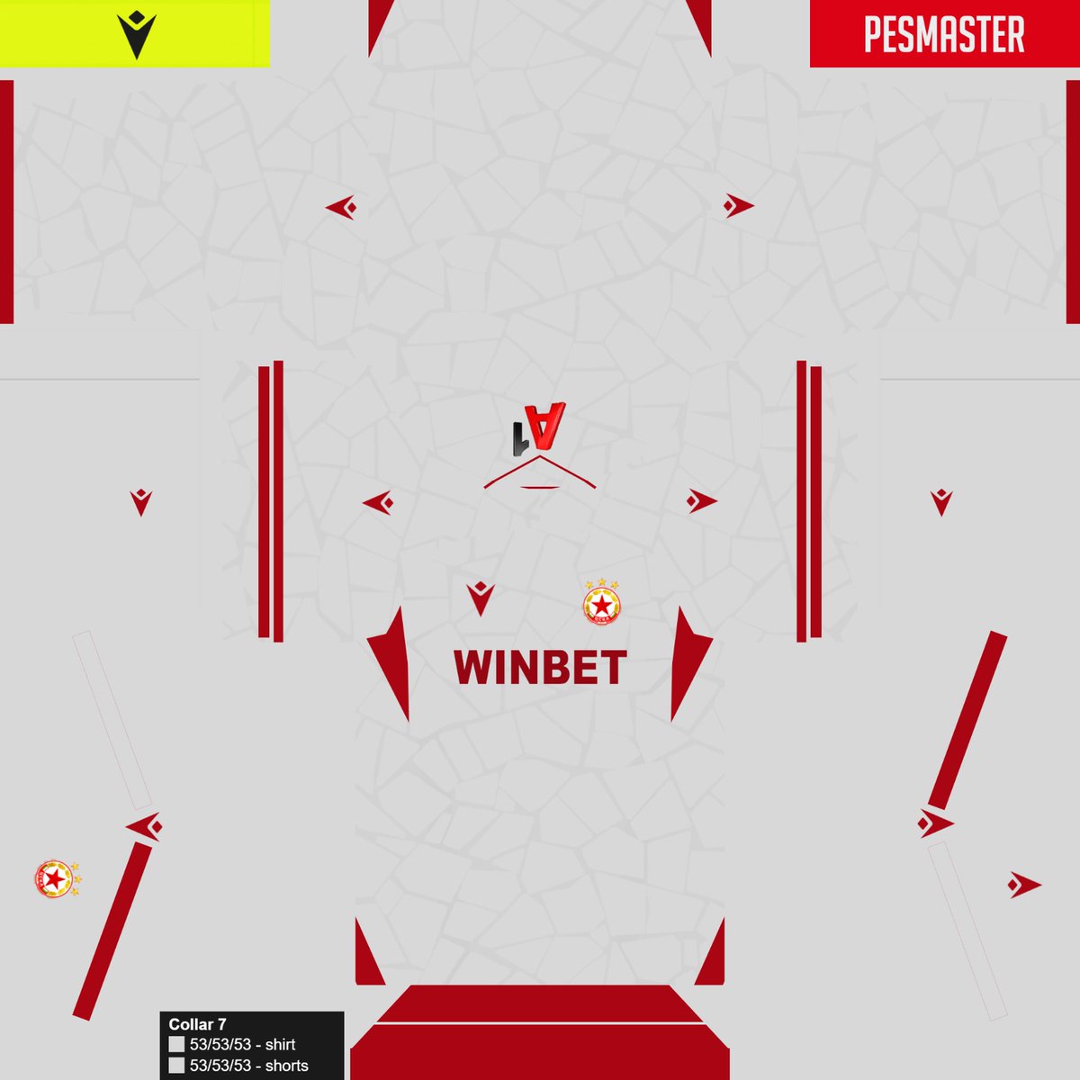 VictorM14377650's tweet image. CSKA SOFIA KIT 25-26
#PES #pesmaster #eFootball #eFootball2025 #eFootball2026