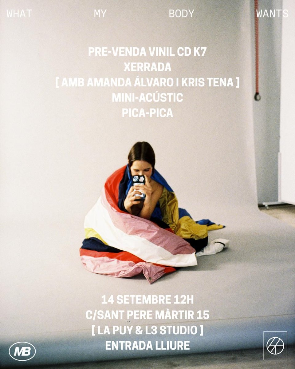 Diumenge a Barcelona: Festa de pre-estrena del nou disc de Carlota Flâneur.

+info a: buff.ly/Yd9zam1