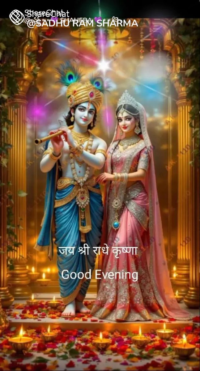 शुभ संध्या 🙏🚩🙏
जय श्री कृष्ण 🙏