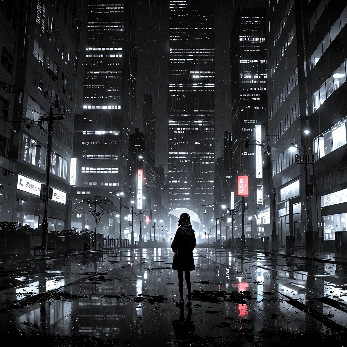 saintsrow131's tweet photo. “Dreams burn brighter at night.”
　「夢は夜にこそ燃える」

#SciFiArt
#DigitalFutures
#CyberDreams
#UrbanCyberpunk
#DystopianFuture https://t.co/LuraT7UDyh