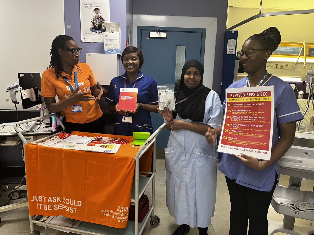 Acute admission unit level 1 (@unitacutelevel1) on Twitter photo Today, we thank our incredible Sepsis Nurse <a href="/sepsisWestHerts/">SepsisWestHertsUK</a> for coming down and sharing life-saving insights with our team! 👏
Your dedication helps us recognize, respond, and save lives.
<a href="/WestHertsNHS/">West Herts Teaching Hospitals NHS Trust</a> <a href="/kellyMcgovern21/">kelly McGovern</a> <a href="/lucyhalpin1/">lucy halpin</a> Today, we thank our incredible Sepsis Nurse <a href="/sepsisWestHerts/">SepsisWestHertsUK</a> for coming down and sharing life-saving insights with our team! 👏
Your dedication helps us recognize, respond, and save lives.
<a href="/WestHertsNHS/">West Herts Teaching Hospitals NHS Trust</a> <a href="/kellyMcgovern21/">kelly McGovern</a> <a href="/lucyhalpin1/">lucy halpin</a>