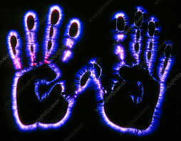 Electric Fingers

There's an electric current flowing from your fingers. Place your hands about five to six inches apart (the length of an average smartphone). Curve your fingers like the talons of an Eagle. Take a deep breathe and hold it. Breathe out slowly. Breathe like this