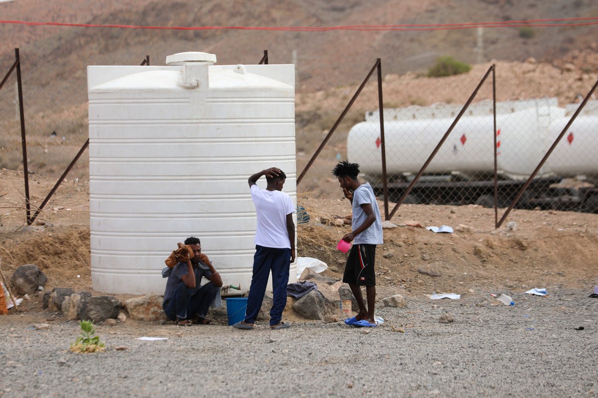 In Dewele, #Ethiopia, nearly 15,000 migrants returned between April–June after walking for days across harsh terrain. 

At IOM’s Migration Response Centre, they find food, water, and dignity. A vital lifeline on their journey home.

Read more 👉 bit.ly/4glzltn