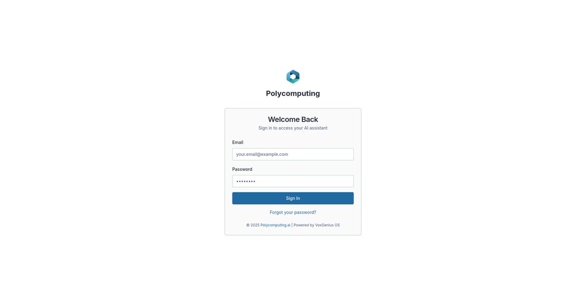 PolycomputingAI's tweet image. We are working on a new UI. Stay tuned.