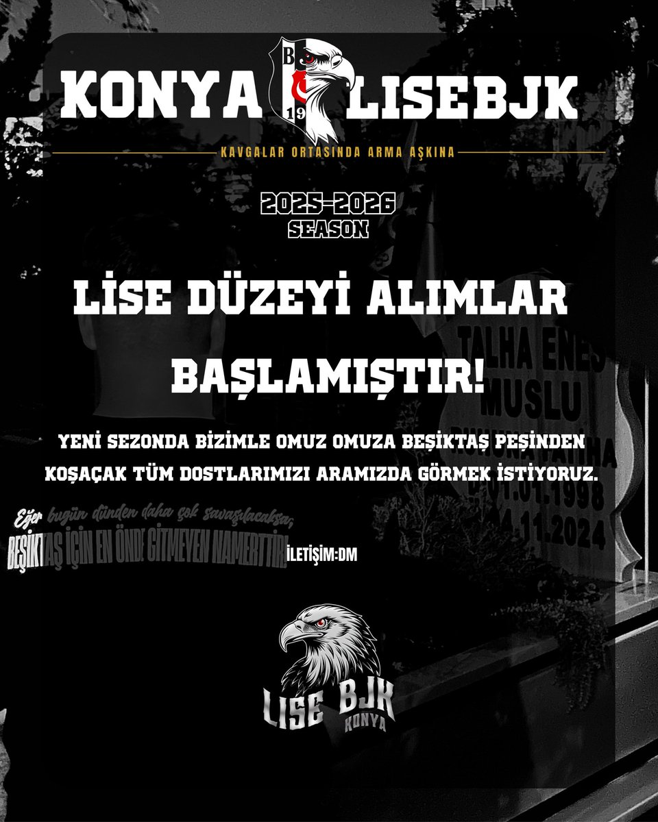 DİMDİK DURDUĞUMUZ, YILMADAN YIKILMADAN SÜRDÜRDÜĞÜMÜZ SEVDAMIZA ORTAK OLMAK İSTEYEN KARDEŞLERİMİZİ BEKLERİZ 

İletişim İçin DM