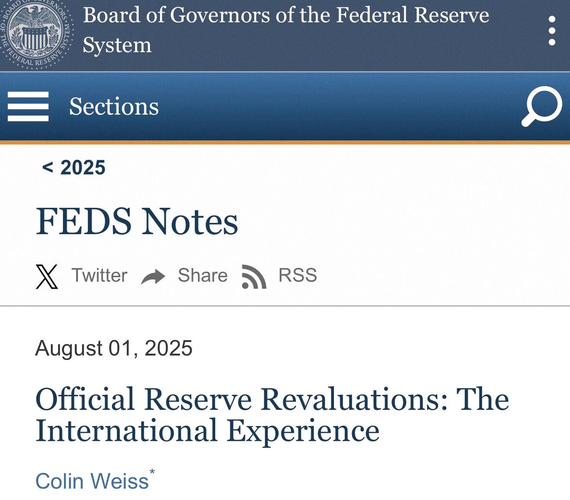 eliteautodet's tweet image. 🚨 BIG NEWS: The Fed’s dropping hints about a #Gold revaluation to tackle America’s runaway debt crisis. 

Your paper cash? It might be headed to zero. Grab some hard assets while you still can! #StackSmart