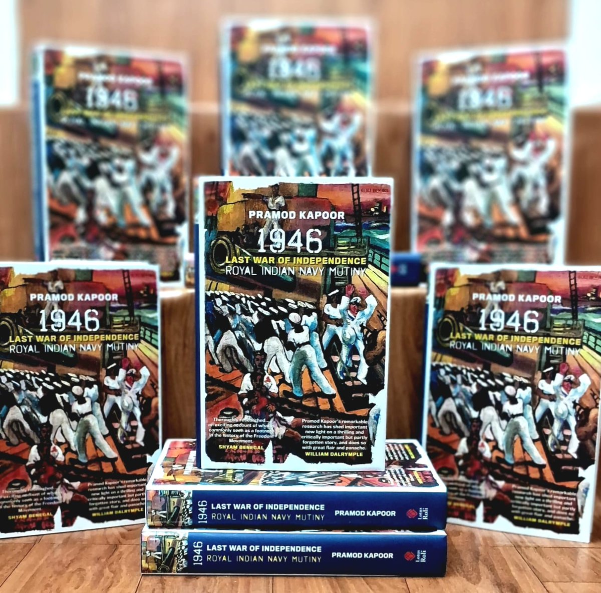 #PIRecommends. Flat 30% Discount.
Presenting the much-acclaimed book: 1946 Last War of Independence - Royal Indian Navy Mutiny by Shri Pramod Kapoor (<a href="/pramodkapoor/">pramod kapoor</a>), published by <a href="/RoliBooks/">ROLI</a>.
#BuyOriginal 💮 #BuyFromPI
Order 👉padhegaindia.in/product/1946-r…