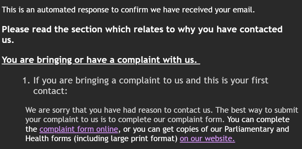 Zidave1's tweet image. Took a bit longer than I envisaged but my Ombudsman Complaint about Treasury and Ministers has now been submitted &amp;amp; received. Another step in the process in obtaining justice for #footballindex victims!!