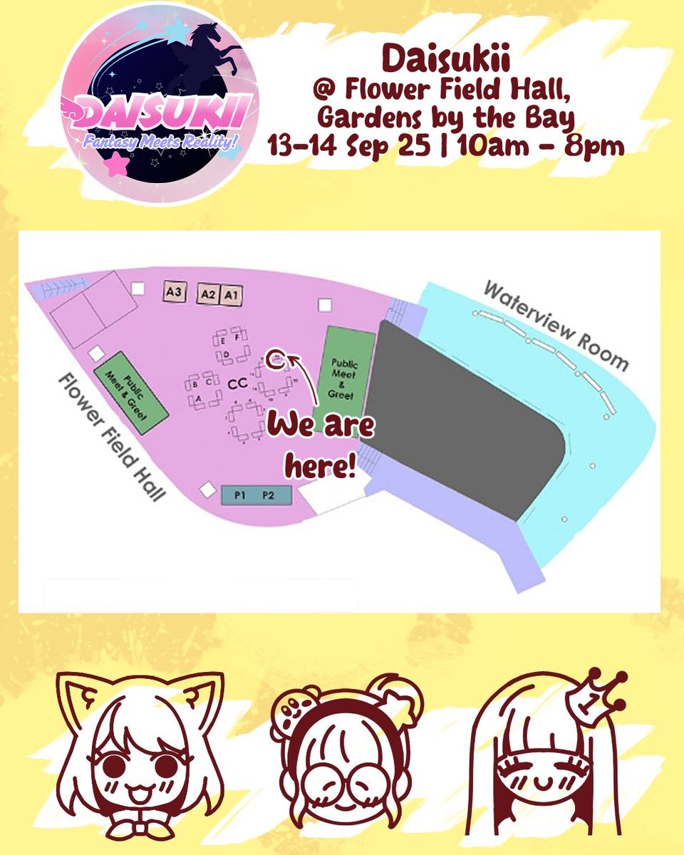 Roasteasg's tweet photo. We, (@sirenofthebar @PastelxMelts @yiyun_1997) are boothing for @DaisukiiSG on 13-14 Sept!! 

Catch us there if you can! ☺️ https://t.co/GSgiwLzXMN