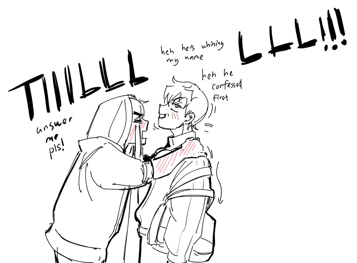 loveinapocalyps's tweet photo. tiiv confession scene

baller till is smug because he stay wining
Ivan 0- 1 Till

should I do a quick colour looks a bit plain even though its a doodle 😭 https://t.co/IIy73aUwKG