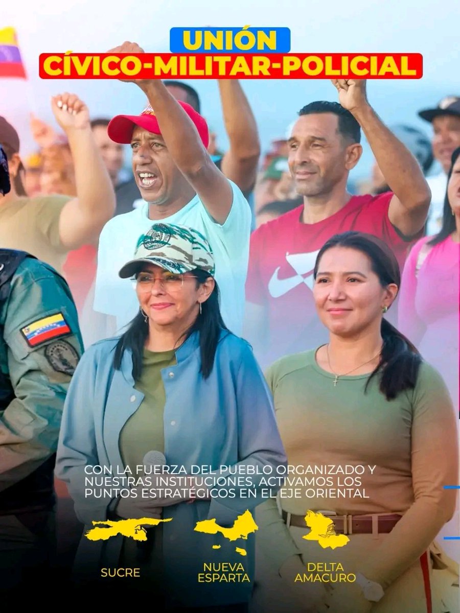 Juntos venceremos, en perfecta unión cívico-militar 💪