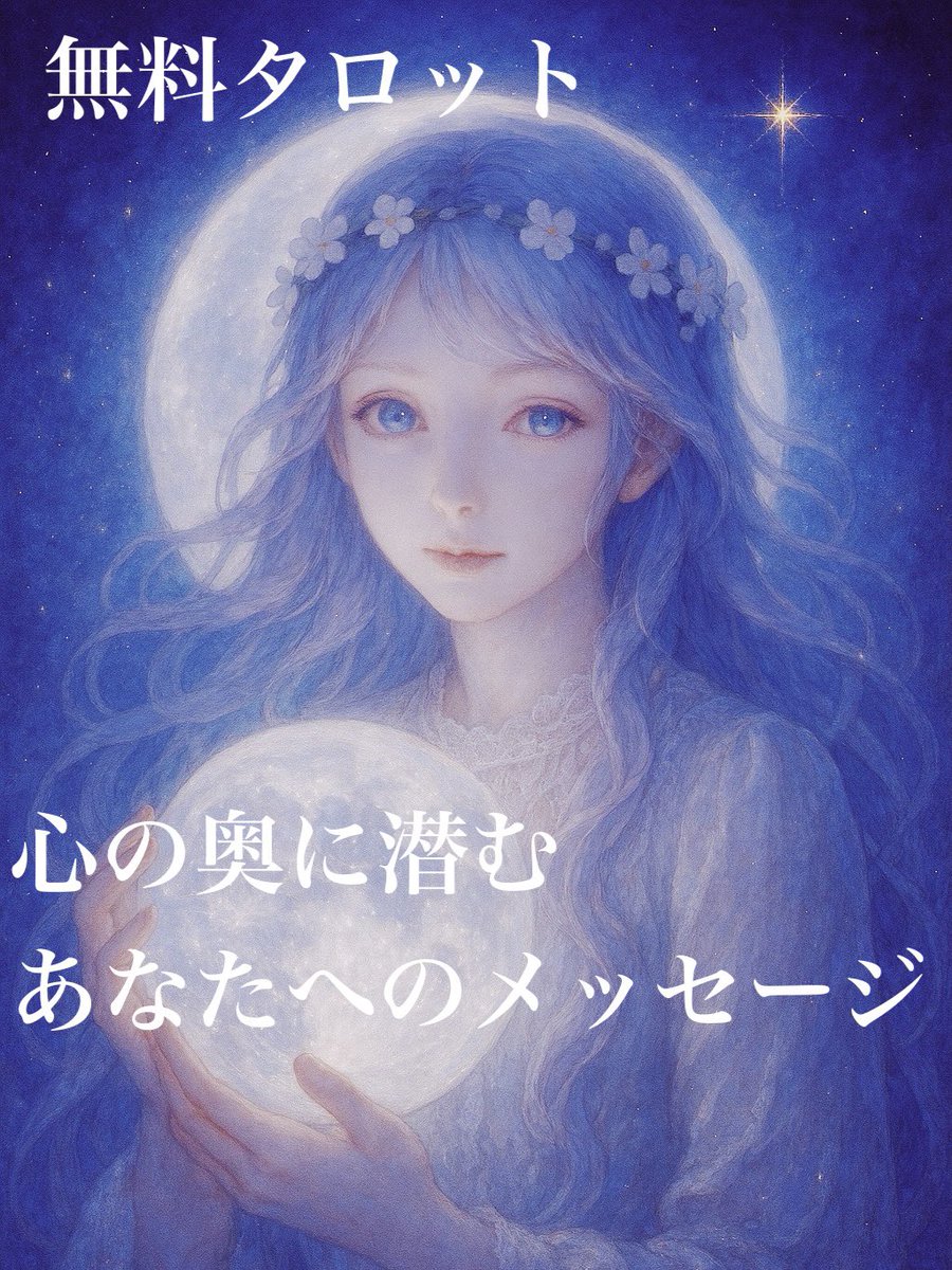 🌕9月13日　21時まで🌕

【心の奥に潜む、あなたへのメッセージ】をタロット1枚でお届け🔮🃏

フォロー&amp;リツイート＆「占って！」とリプをくださった方、みなさんリーディングいたします。

初めての方も大歓迎🌙

#占い #無料占い #ワンタロット #タロット