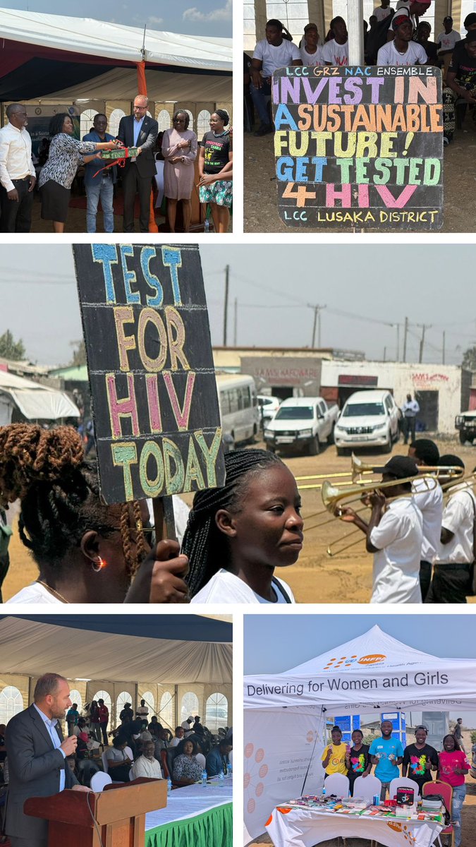 As we mark National HIV Counseling, Treatment and Testing Day 2025, <a href="/UNZambia/">UN Zambia</a> encourages all young people to learn more about HIV and get tested &amp; everyone else to facilitate this! Let's make knowing your status the norm. <a href="/UnaidsZ/">UNAIDS Zambia</a> <a href="/UNFPAZambia/">UNFPA Zambia</a> <a href="/zambia_nac/">NAC Zambia</a> <a href="/mohzambia/">Ministry of Health Zambia</a> <a href="/CONDOMIZE/">CONDOMIZE!</a>
