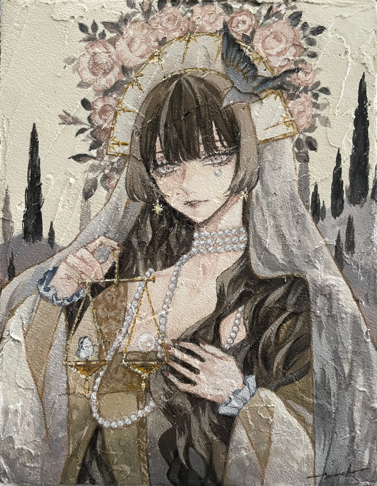 凪 イラスト「秋津」ジークレー画 絵画 サイン入り 凪 イラスト「秋津」ジークレー画 絵画 サイン入り - メルカリ