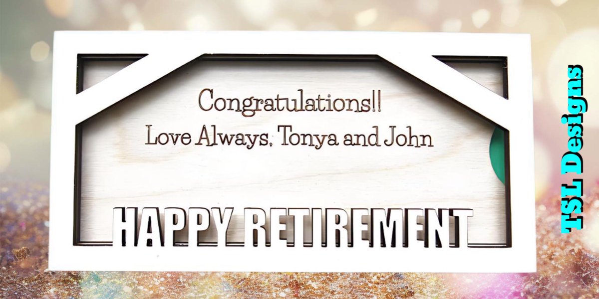 bythebeach1214's tweet photo. Personalized Happy Retirement Money Holder - Custom Message Birthday Card Gift 
https://t.co/rakU2A5HYR
#Personalized #moneyholder #shopsmall #handmade #handcrafted #glowforge #etsy #retirement #retirementgift #retired #nomorework https://t.co/5QOGsawZ7J