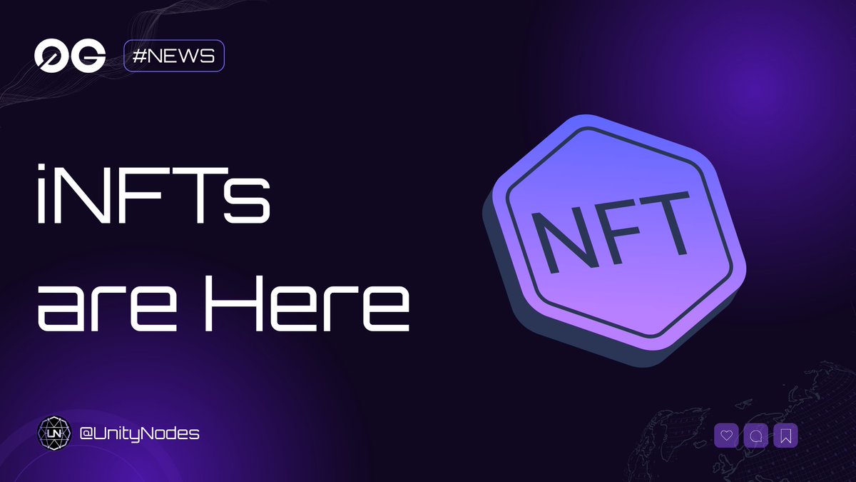 UnityNodes's tweet photo. AI is reaching a new peak.

For a long time, AI tokens were just speculative assets with no real intelligence behind them.

@0G_labs is doing everything to change this picture.

With the emergence of Alverse, the concept of tokenized intelligence is born.
It is a marketplace for iNFTs (intelligent NFTs) - digital agents that can be owned, collected, and exchanged on the blockchain.

Alverse can already be called the OpenSea for iNFTs, as it creates the foundation for a new form of economy - the agent economy, where intelligence itself becomes an asset.

iNFTs differ from regular AI tokens. They are not abstract promises but verified digital agents that actually exist as tokens and can be transferred from one owner to another.

In other words, intelligence becomes infrastructure that can be traded.

The first launch of Alverse is happening on the Galileo testnet.
Early access was granted to holders of the One Gravity collection - the first NFT collection in the OG ecosystem, which was released back in March.

These 1,888 holders were the first to open the marketplace, mint intelligent agents, and test the new economy in practice.

What’s important to understand is that tokens in the testnet have no financial value.
However, every iNFT created in the testnet will be exchanged for a full-fledged equivalent in the mainnet after the launch of OG Layer 1.

This allows the community to safely test the functionality and prepare for scaling without risking real assets.

Thus, Alverse becomes the foundation for a future where artificial intelligence is not only a cloud service but also a digital asset owned by users and freely circulating in the on-chain space.