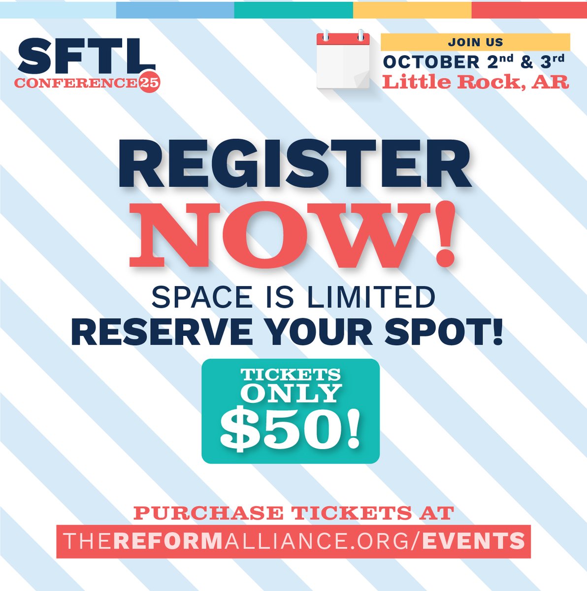 1ReformAlliance's tweet photo. Just two weeks left to register! Arkansas educators won't want to miss this unique PD opportunity! Visit the link for more conference information, treats for attendees, and a link to registration:
https://t.co/VBAMj0erAu https://t.co/S0wNk1beOj