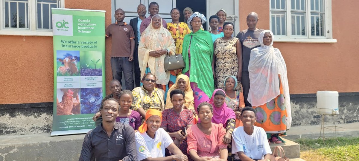 AgroConsortium's tweet image. #WeekInFocus
As part of our mandate to promote financial literacy on agricultural insurance, our regional teams were in Isingiro District, Western Uganda, from August 18th–22nd, 2025, conducting training sessions in partnership with #RippleEffect (formerly Send a Cow) under the