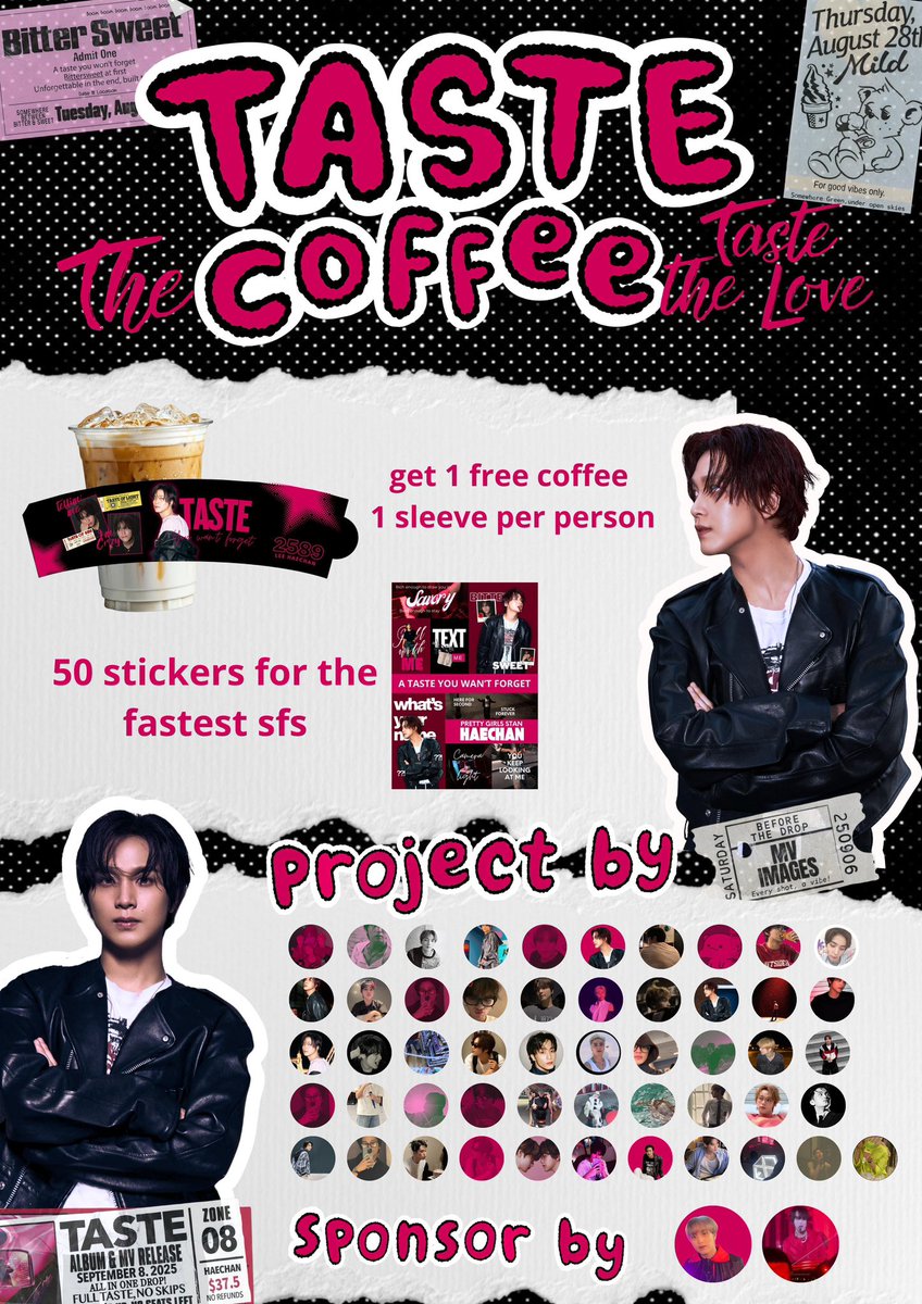 Taste the Coffee, Taste the Love 🩷

Haechan’s solo era is here and we’re celebrating with FREE coffee sa-Bandung-eun! ☕️

For all Sunflowers (but, everyone’s welcome)
📍 Spot the love at:
* Lapang Saparua
* Pikiran Rakyat Asia Afrika

streaming bari ngopi bareng aa haechan 🤩