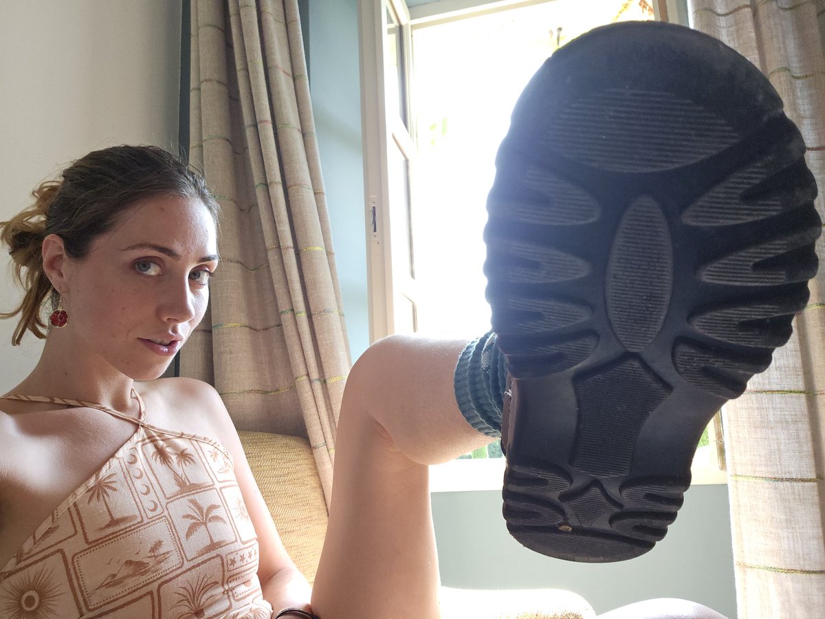 Worship my sandals before I go shopping