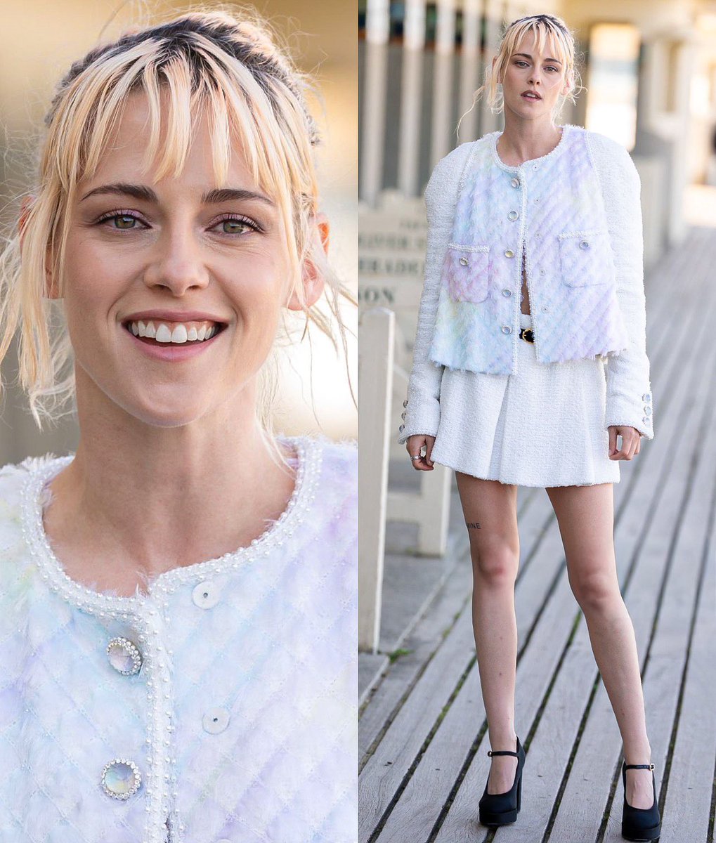 Kristen Stewart photographed at ‘THE CHRONOLOGY OF WATER’ premiere during the Deauville American Film Festival. 📷