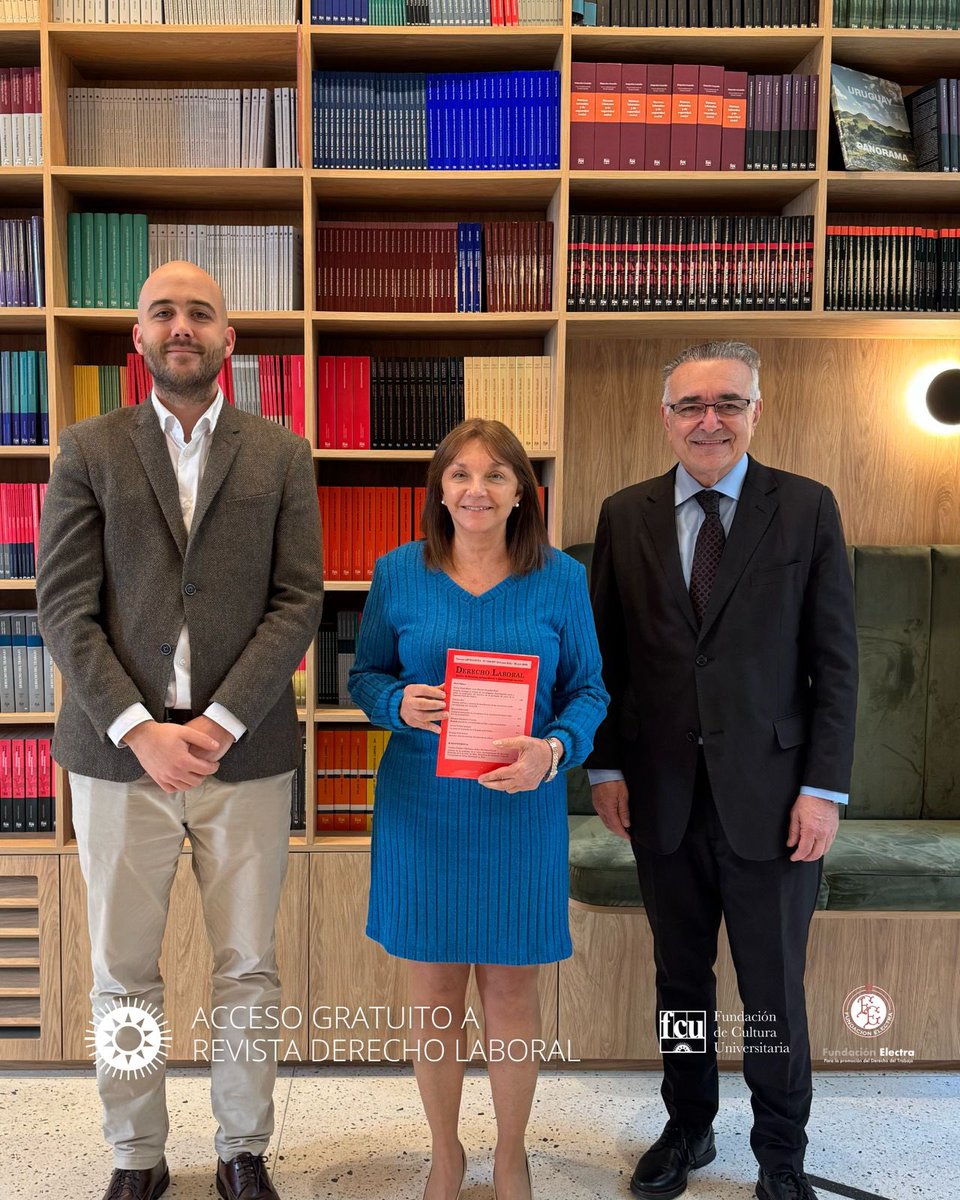 FElectra's tweet image. Hoy recordamos el natalicio de nuestro fundador Héctor-Hugo Barbagelata, compartiendo con ustedes la vigencia su legado con un hecho histórico! Gracias a un acuerdo con @FCUniversitaria 
 la revista Derecho del Trabajo digital será más cercana y accesible para todos!