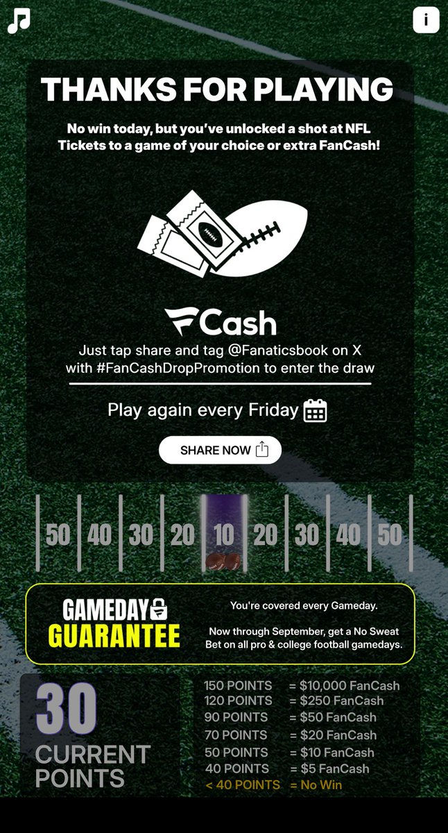 onebads60r's tweet photo. Play the #FanCashDropPromotion today

 https://t.co/WslYIppMGL https://t.co/2GYvpVrqNi