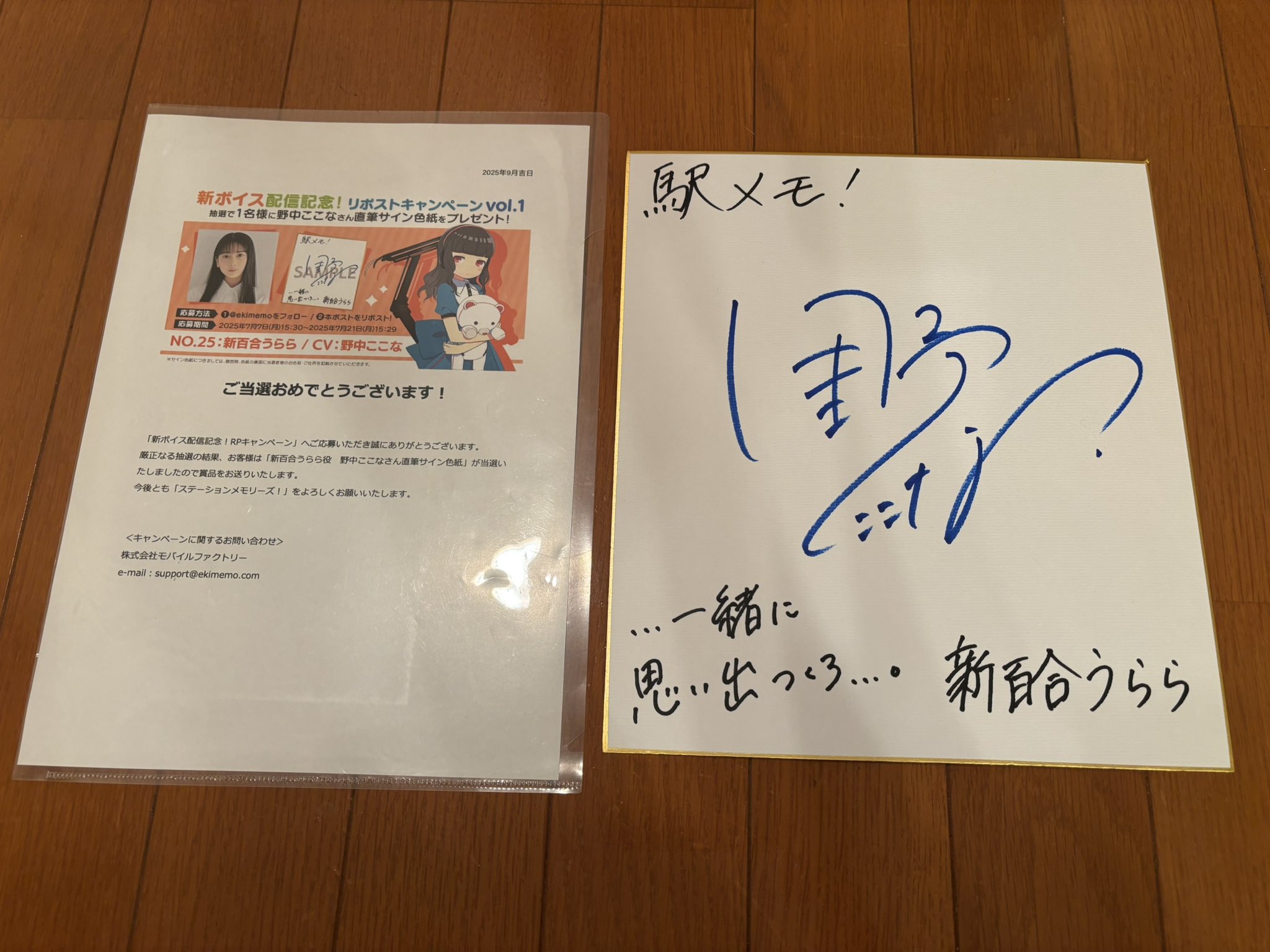 ラブカ 野中ここな PE＋ サイン ラブカ 野中ここな PE＋ サイン - メルカリ