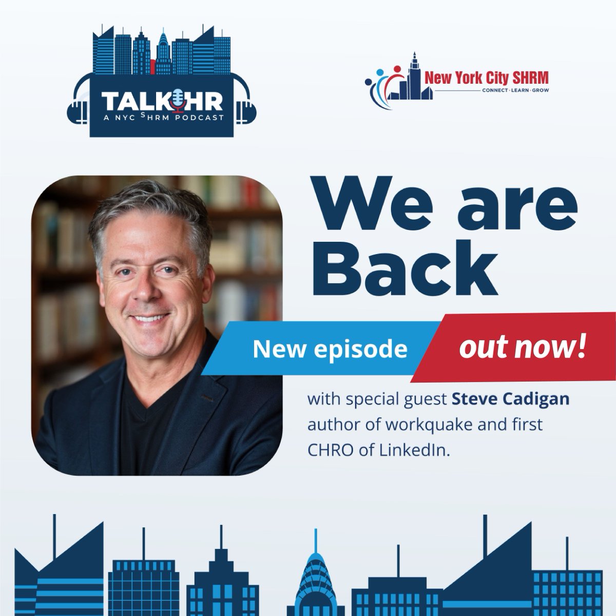 🚨 New episode of Talk HR is out this week… and it’s a good one!

What happens when culture becomes your only competitive advantage?

Steve Cadigan, LinkedIn’s very first CHRO, shares how he scaled the company from 400 to 4,000 people in just 3.5 years—and why that culture is