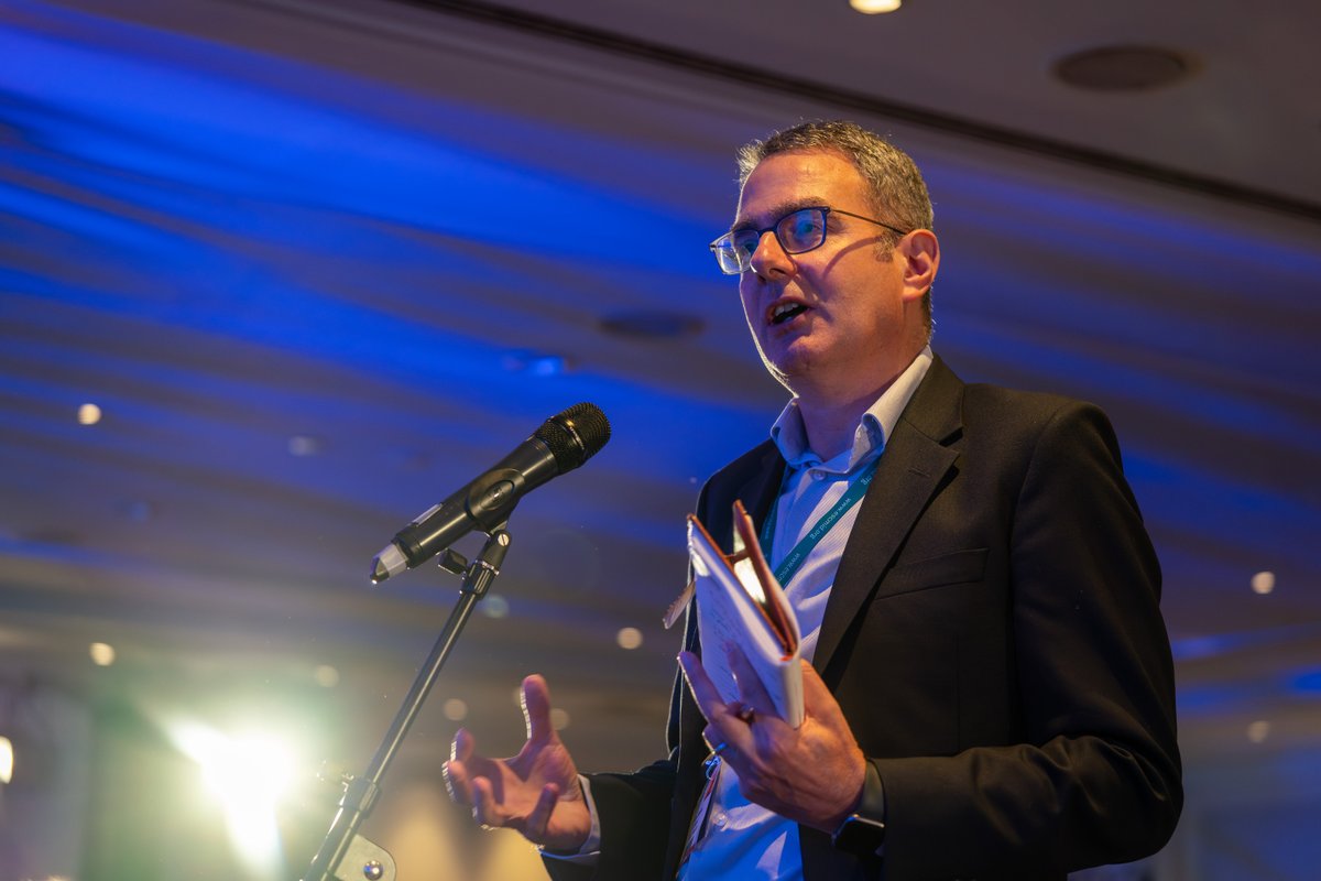 ESCMID's tweet photo. Are we ready for the next #pandemic? Adam Hacker from @CEPIvaccines gave his keynote lecture last night at the #VaccinesConference where he explored the idea of a paradigm shift in #vaccine development pushing for a stronger focus on #preparedness. https://t.co/eZclLIncUn