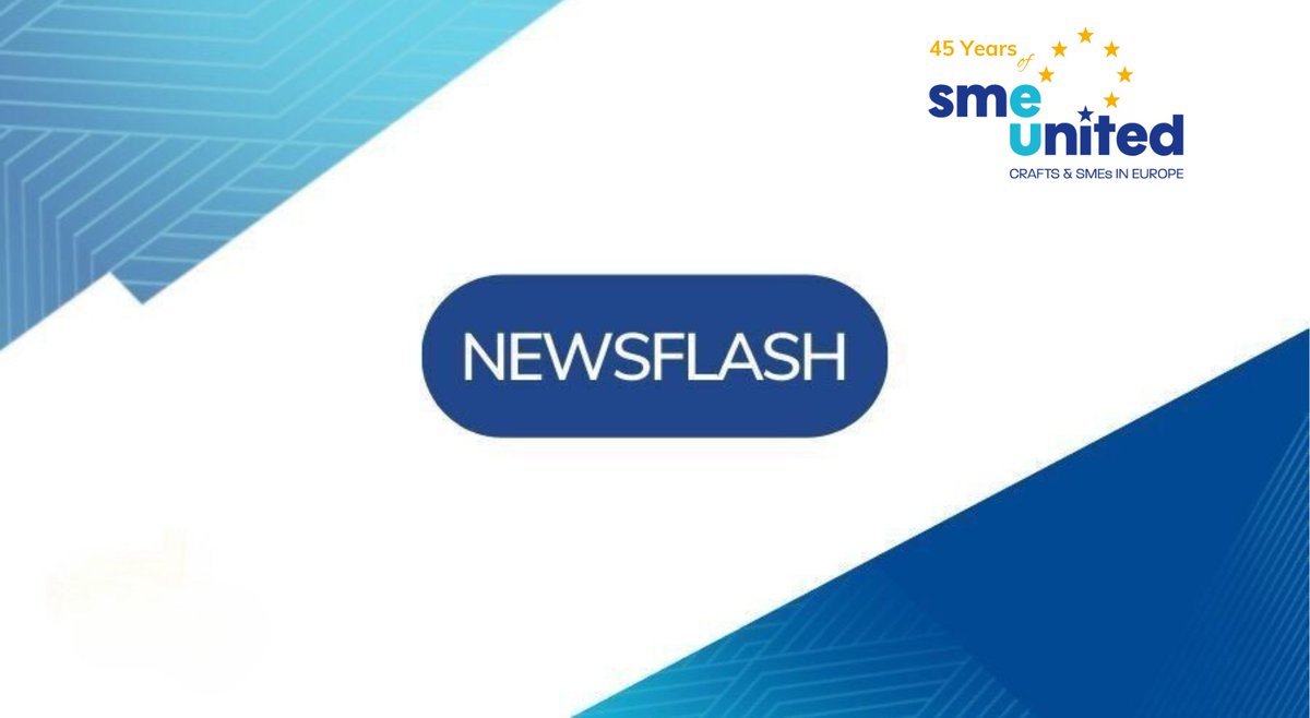 SMEunited's tweet image. 📣 Weekly #SME recap!
🔹 #SOTEU: From promise to progress
🔹 EU–US Agreement: 🇪🇺🤝🇺🇸
🔹 Building a competitive &amp;amp; secure Europe
🔹 Social Rights Action Plan
🔹 #DataAct: Joint Statement
🔹 Merger guidelines review
🔹 #ConsumerLaw training

➡️ Read more: mailchi.mp/smeunited/news…