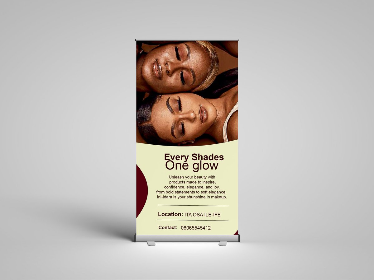 ElijahOnig42761's tweet image. What's is a brand without symbol?

Here is a unique brand identity design for INI-IDARA. A brand  that celebrate the power of makeup to enhance—not hide—the beauty that’s already yours.
#makeup
#makeupbrand
#Designerstribe
#Branddesign
#trending