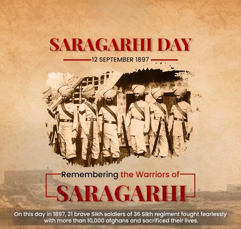 shumali_kashmir's tweet image. "Not just a battle… but a saga of unmatched valour. ⚔️ #SaragahiDay #WarriorSpirit #SikhRegiment"