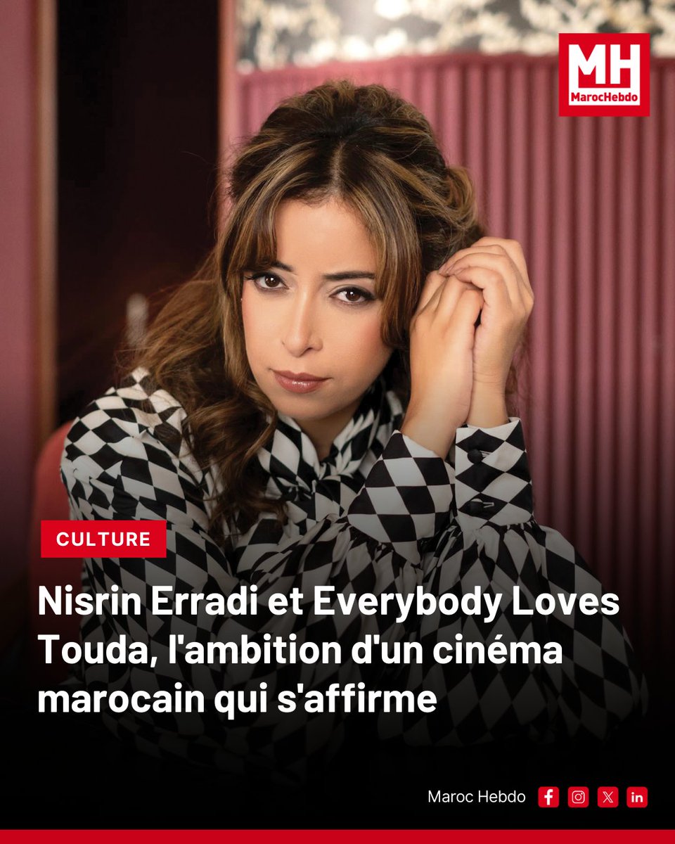 marochebdo's tweet photo. Sacrée meilleure actrice à Cannes et Amsterdam, Nisrin Erradi brille dans Everybody Loves Touda, sélectionné par le Maroc pour les Oscars 2025.
➡ https://t.co/d1BGFZOFCJ
#CinémaMarocain #Oscars2025 #NisrinErradi #EverybodyLovesTouda #Hollywood https://t.co/CxwS216f1q