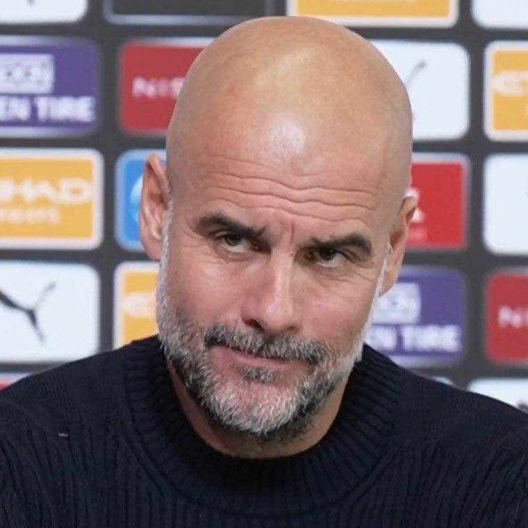 FabrizioRomano's tweet photo. 🚨 Pep Guardiola: “Donnarumma to start vs Man United? We will see”. 👀

“The market gave us a chance to take Gigio; he’s 26, incredible experience with big clubs, the national team”.

“We didn't take Gigio to do what Ederson has done. Gigio has other qualities, it will be good”. https://t.co/ZcFM9VHmdx