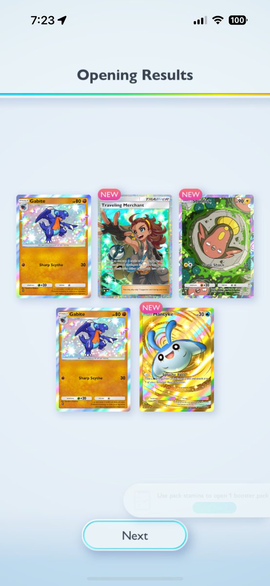 Wasn’t the best especially with a duplicate but my second god pack after getting nothing from this set