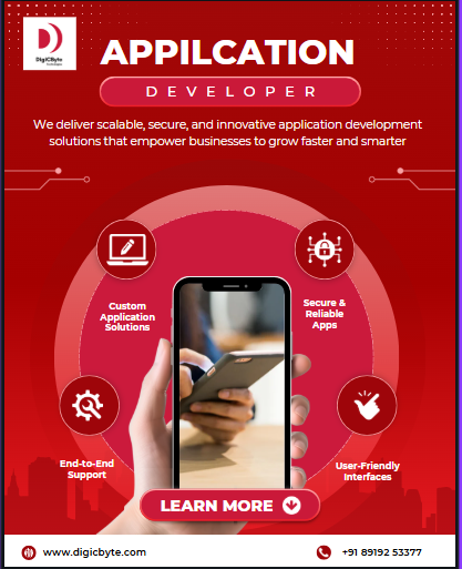 digicbyte_tech's tweet image. Build Applications That Work Smarter for Your Business
From custom app development to secure, user-friendly solutions, we create apps that help you scale with confidence. Mobile, desktop, we build for growth.
#DigiCByteTechnologies #AppDevelopment #SmartApps #CustomSolutions