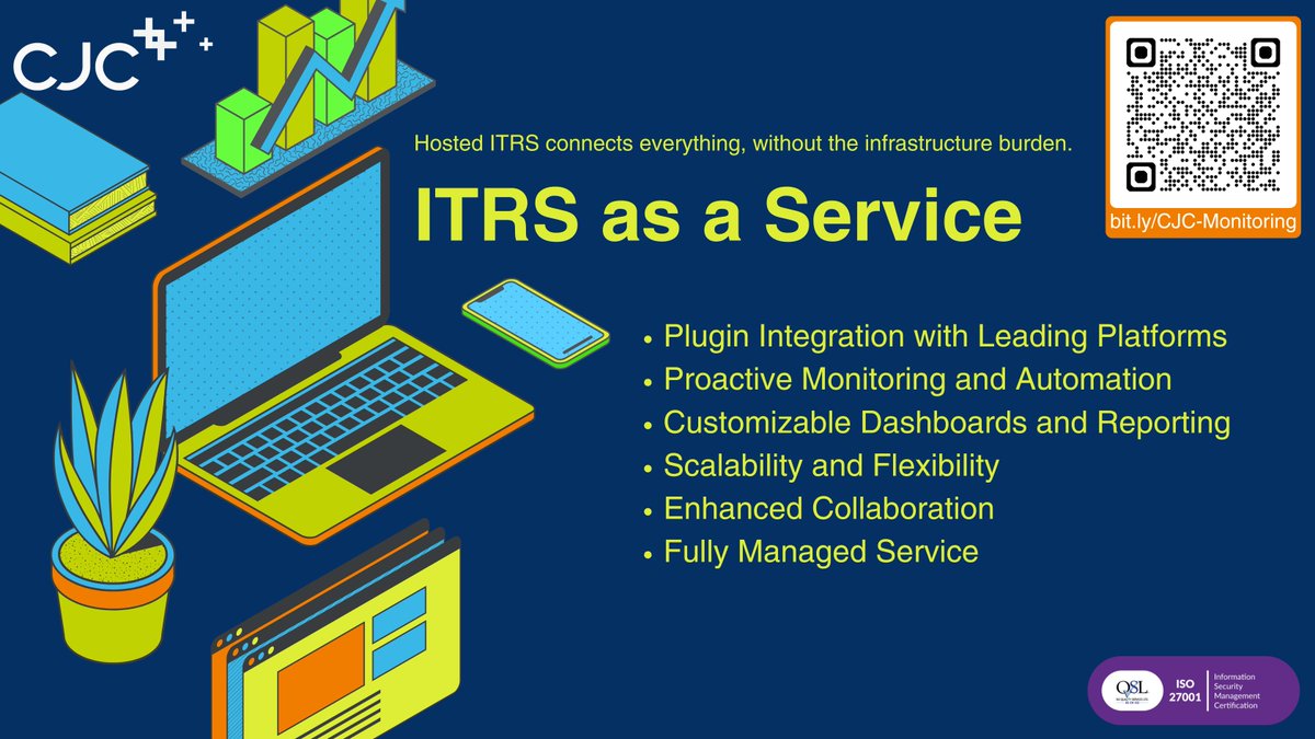 CJC_MarketData's tweet image. 🪄Powered by the CJC #Cloud, our Hosted #ITRS gives #MarketData teams real-time #observability, automated fixes &amp;amp; deep integration, without the setup hassle.

Read more: bit.ly/CJC-Monitoring

@itrsgroup #ITRSasaService #ITMonitoring