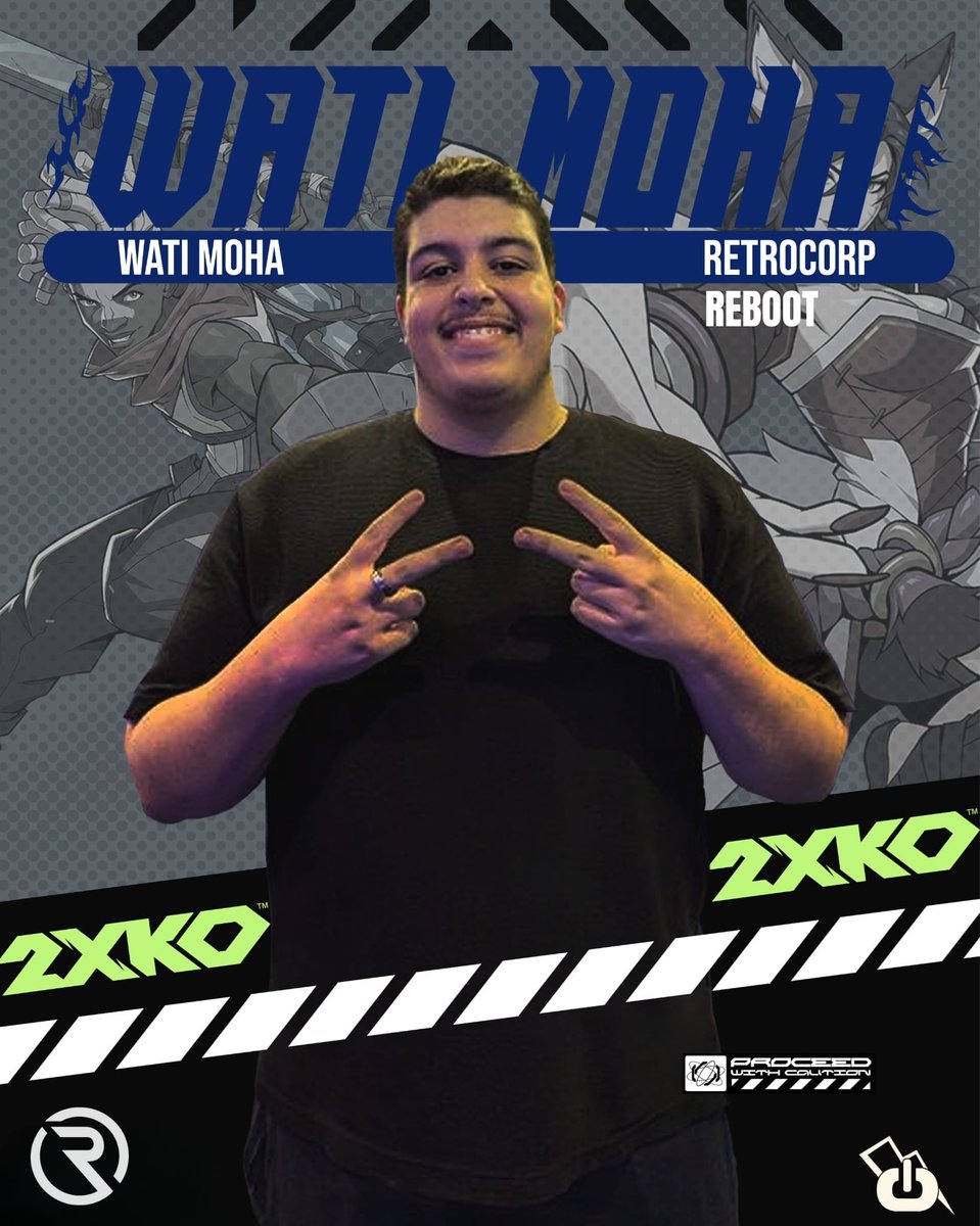 VOUS PENSIEZ QU’ON DORMAIT ? 😤

RETROCORP &amp; REBOOT arrivent sur 2XKO 🔥

C’est <a href="/Wati_Moha/">AOE | Wati Moha 🇲🇦</a> qui portera nos couleurs pour cette 1ʳᵉ étape à l’UFA 💥

On est là pour marquer l’histoire. 

#2XKO #UFA2025 #Esport  #RETROCORP #RBRC #RiotGames