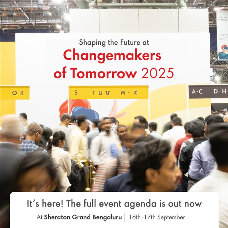 3 days to go for #ChangemakersofTomorrow2025!

90+ speakers, 100+ booths, and endless inspiration!

👉 Click here to see the agenda: go.shell.com/4plHh1A

Plan your day, pick your sessions, and get ready to experience the future of changemaking!

#ShellIndia #Innovation