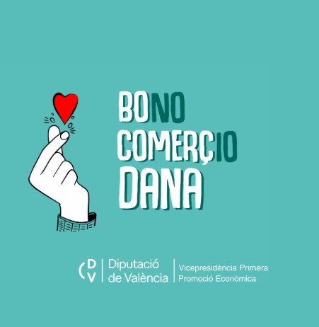 💳 𝐁𝐨𝐧𝐨 𝐂𝐨𝐦𝐞𝐫𝐜𝐢𝐨 𝐃𝐀𝐍𝐀 ♥️ <a href="/dipvalencia/">Diputació de València</a>  <a href="/camara_valencia/">Cámara Valencia</a>
🗓️Plazos
🛍️Comercios : Hasta 30 de Septiembre
👥Consumidores:
Los vecinos empadronados en municipios afectados  pagarán 50 € y obtendrán 100€ para consumir en comercios adheridos

bonocomerciodana.com