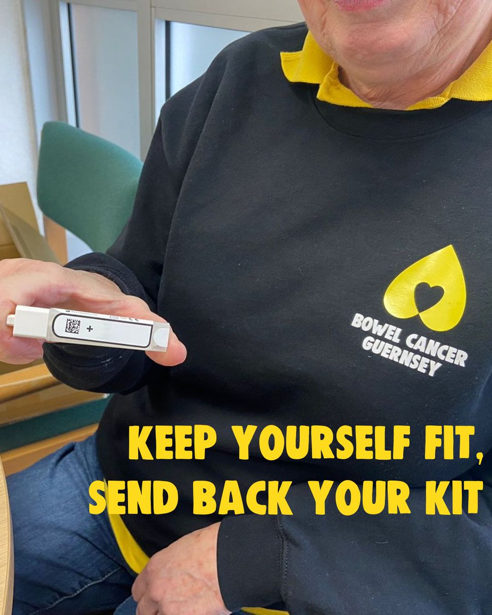 BowelCancerGSY's tweet image. Keep yourself fit, send back your kit 💛

✅ Do the test
✅ Send it back
✅ Stay on top of your health

#DontSitOnItSortIt