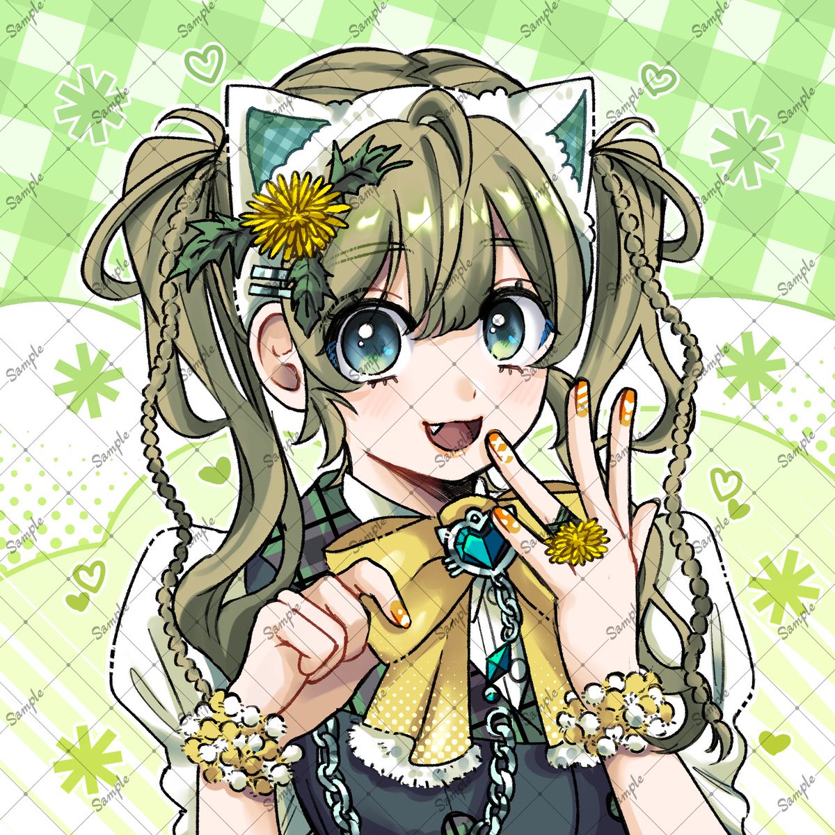 guratyon's tweet image. SKIMAのopt販売にてお迎えいただきました〜😽💚🌼
ありがとうございます🐾🎶
#sample