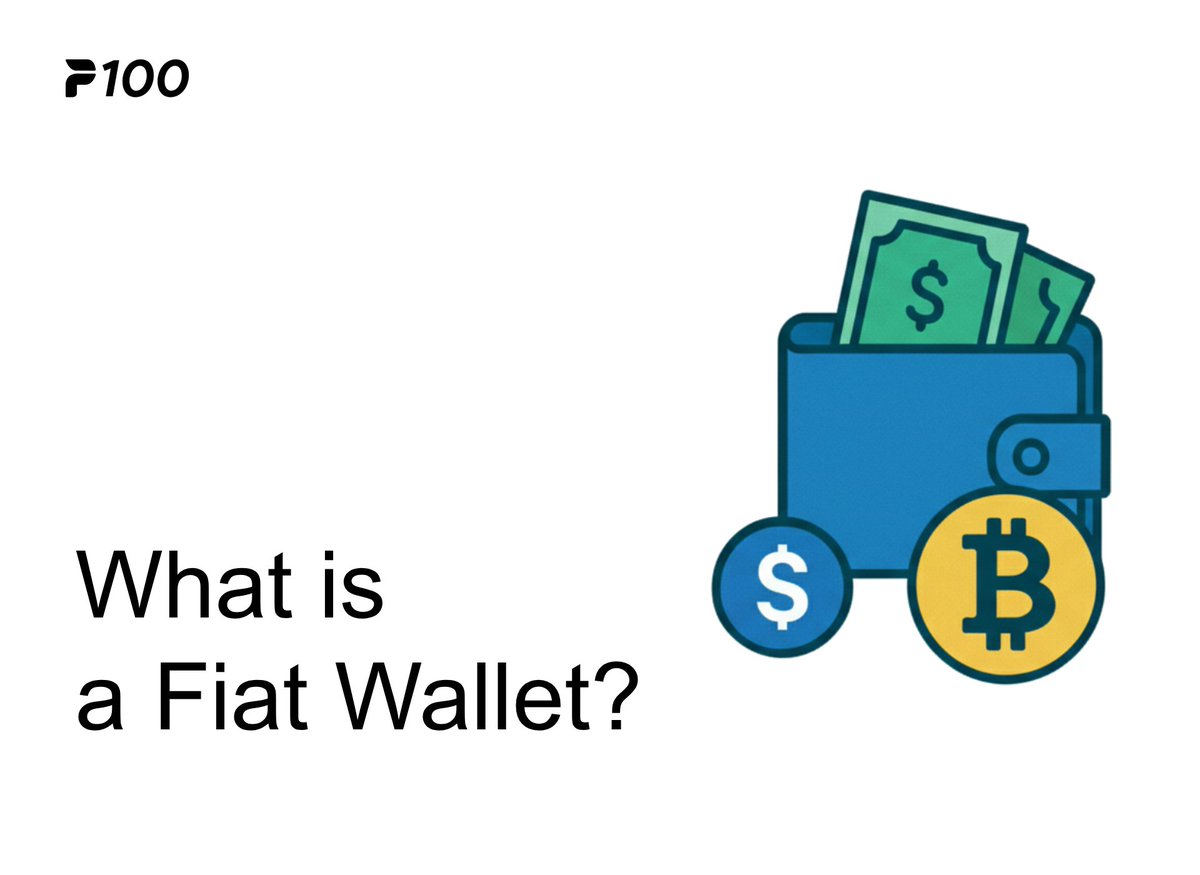 p100_app's tweet photo. What is a fiat wallet, and what role does it play in the crypto world?

To know more, read our blog => https://t.co/8OWF2rHxuu

#USDC #CRYPTO #BTC #ETH https://t.co/ZYAu6LglGN