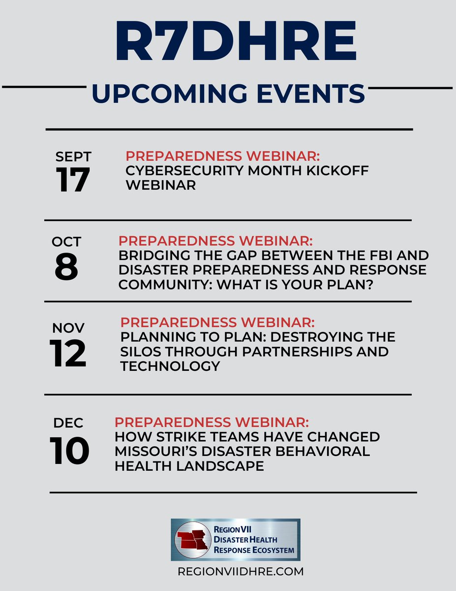 ⭐Upcoming R7DHRE Events ⭐

Check out our upcoming events! 

Learn more &amp; register on our event calendar: bit.ly/43Bo8gi
