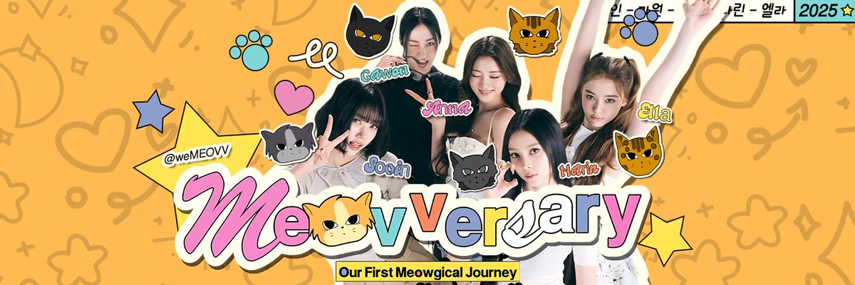 ᅠ
☏ / Today’s the day we curl up together for meovversary. One claw closer to our purrfect dreams, let’s strut our whiskers and wrap ourselves in the 𝗺𝗲𝗼𝘄𝗳𝗿𝗮𝗺𝗲 we’ve prepared, tail high and hearts full! ᨐฅ

🐈‍⬛: bingkai.in/meovversary
🧶: s.id/gJ8hJ
ᅠ