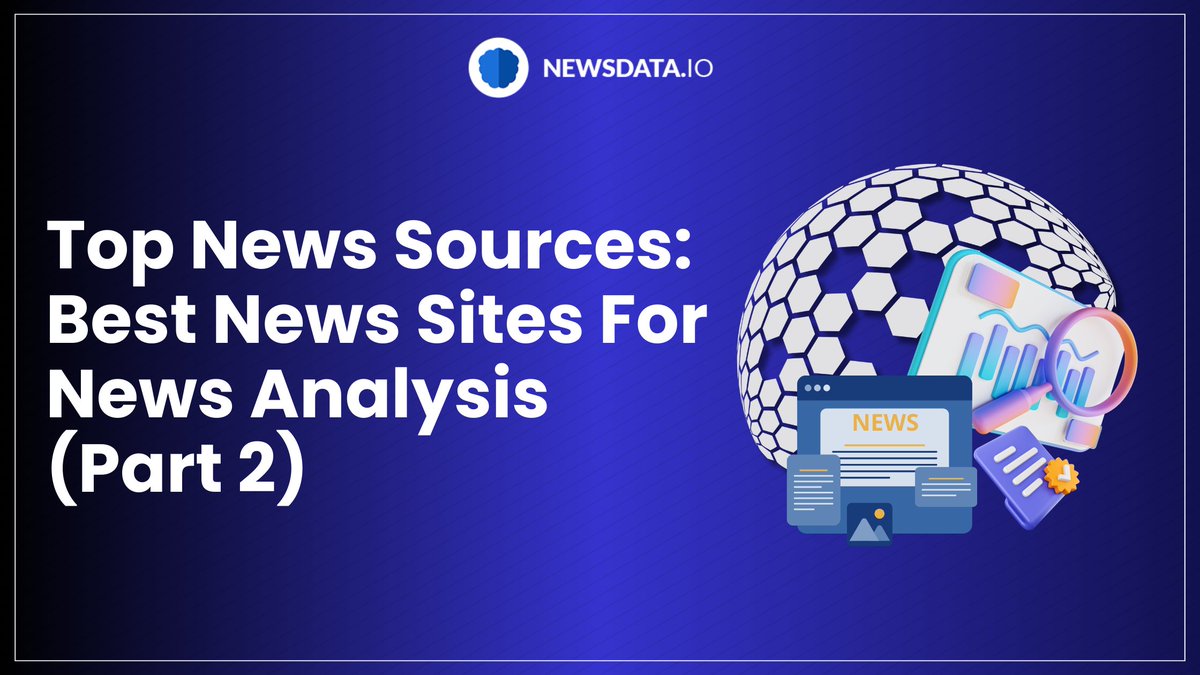 newsdataio's tweet image. 🚀We’ve released Part 2 of our Best News Sites series — a curated list of trusted platforms in 7 major languages to keep you informed with timely, reliable updates 📰
Click on - newsdata.io/blog/best-news…
#NewsData #NewsAPI #BestNewsSites #Technology #NewsSources