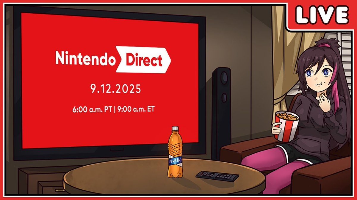 🔴 GOING LIVE 🔴

Join me as we watch the #NintendoDirect! There will be #FireEmblem this time I swear, not coping! 🤡 🤡 🤡 🤡 🤡 🤡 

⚔️ buff.ly/CEapnSZ 

#LadyNoriLive #Vtuber #ENVtuber #Vsky #Nintendo #React